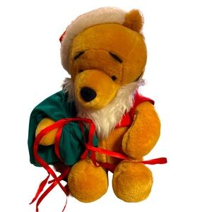 Disney ‎ Vintage Winnie the Pooh Santa